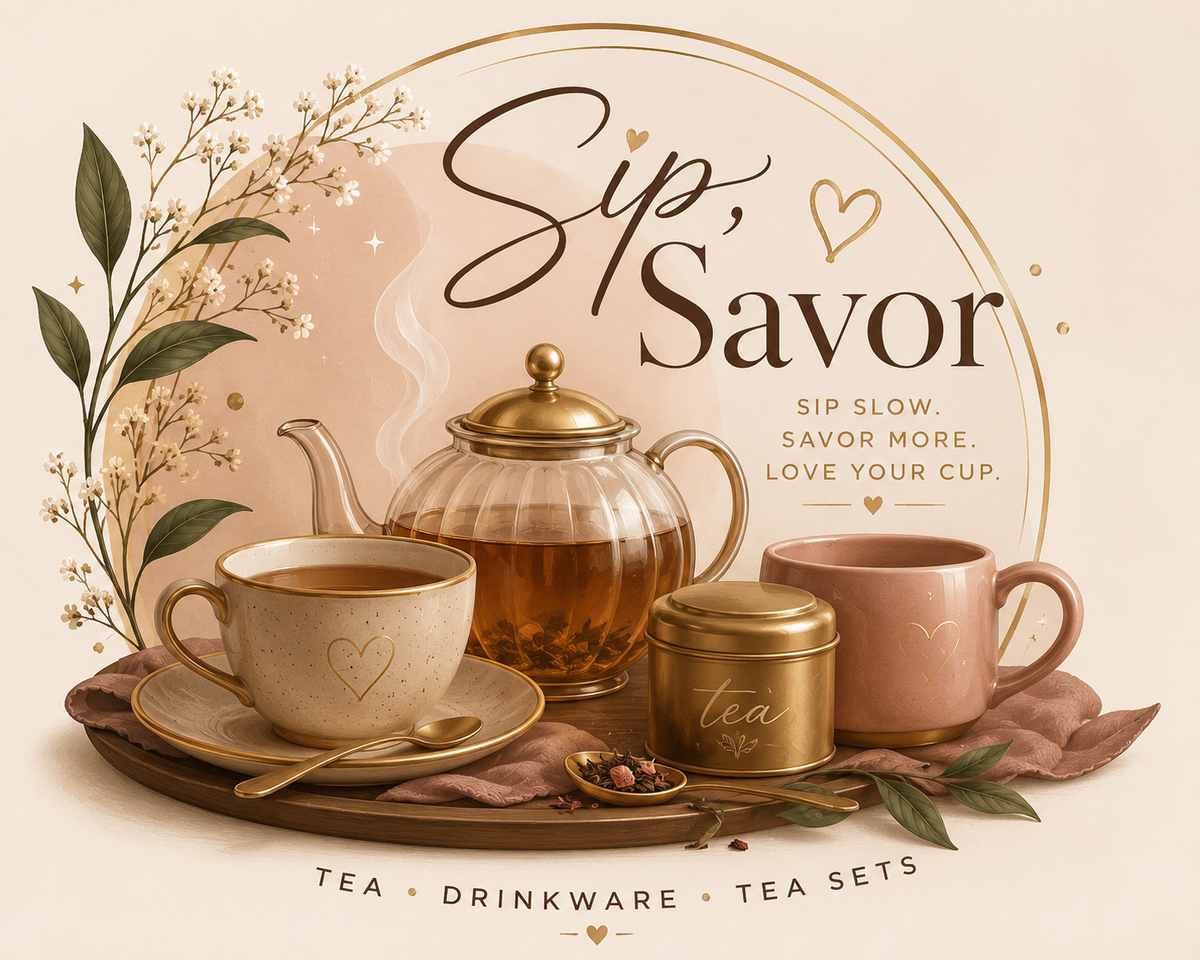 Sip &amp; Savor (Drinkware & Tea set)
