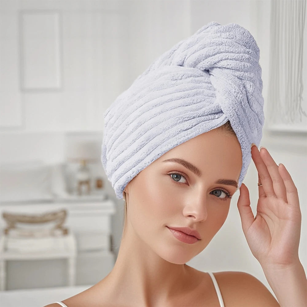 Cloud Plush Microfiber Hair Wrap