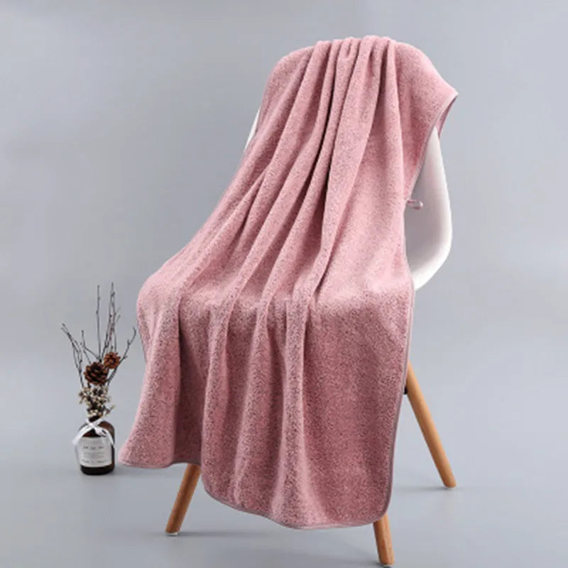 Ultra-Plush Bamboo Charcoal Bath & Hand Towels