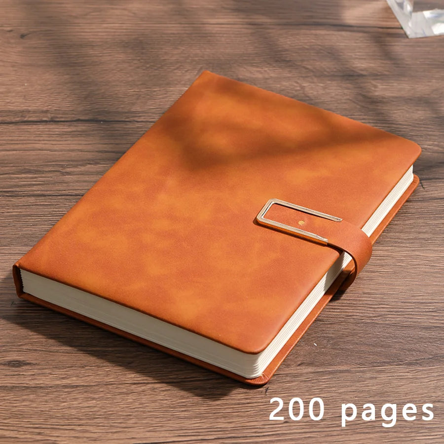 Serene Soft Leather A5 Notebook-Personalized Daily Journal