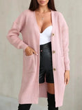 Autumn Luxe Oversized Open-Front Duster Coat