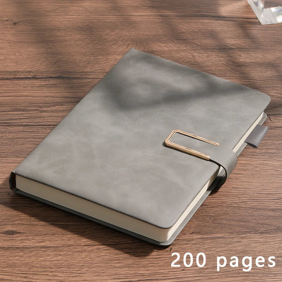 Serene Soft Leather A5 Notebook-Personalized Daily Journal
