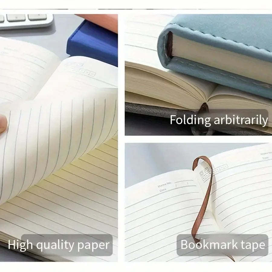 Serene Soft Leather A5 Notebook-Personalized Daily Journal