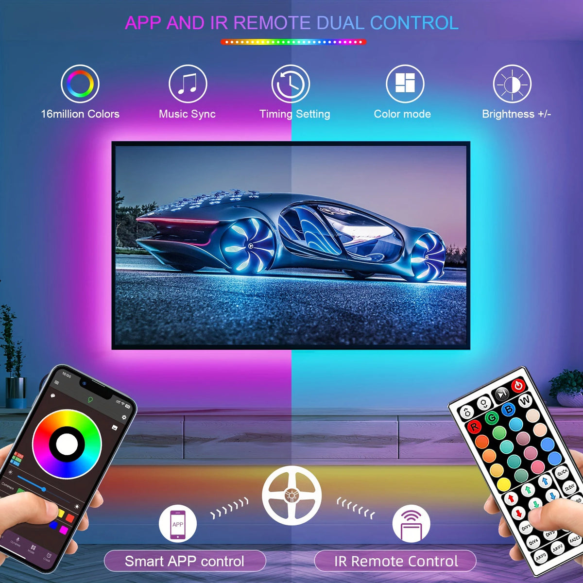 Aura Vibes RGB Smart Room Lights