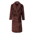 Ultra-Cozy Flannel Kimono Lounge Robe