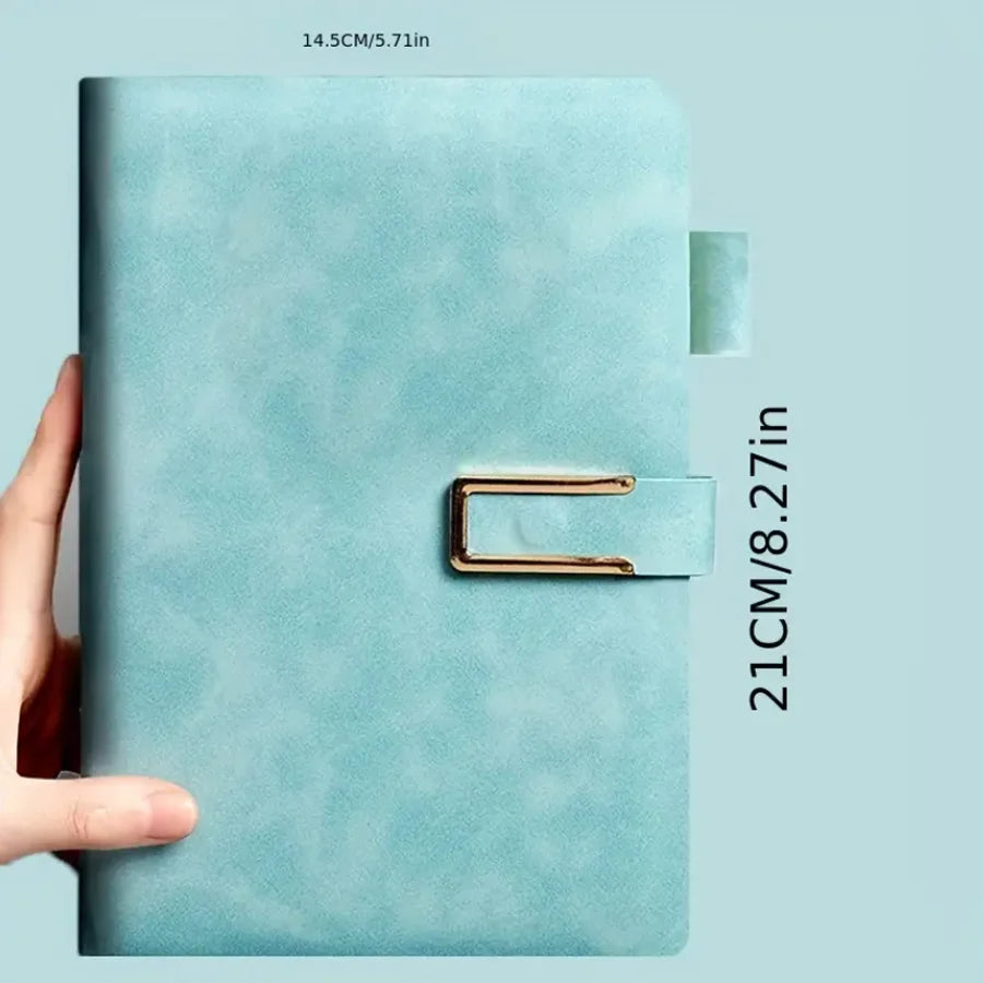 Serene Soft Leather A5 Notebook-Personalized Daily Journal