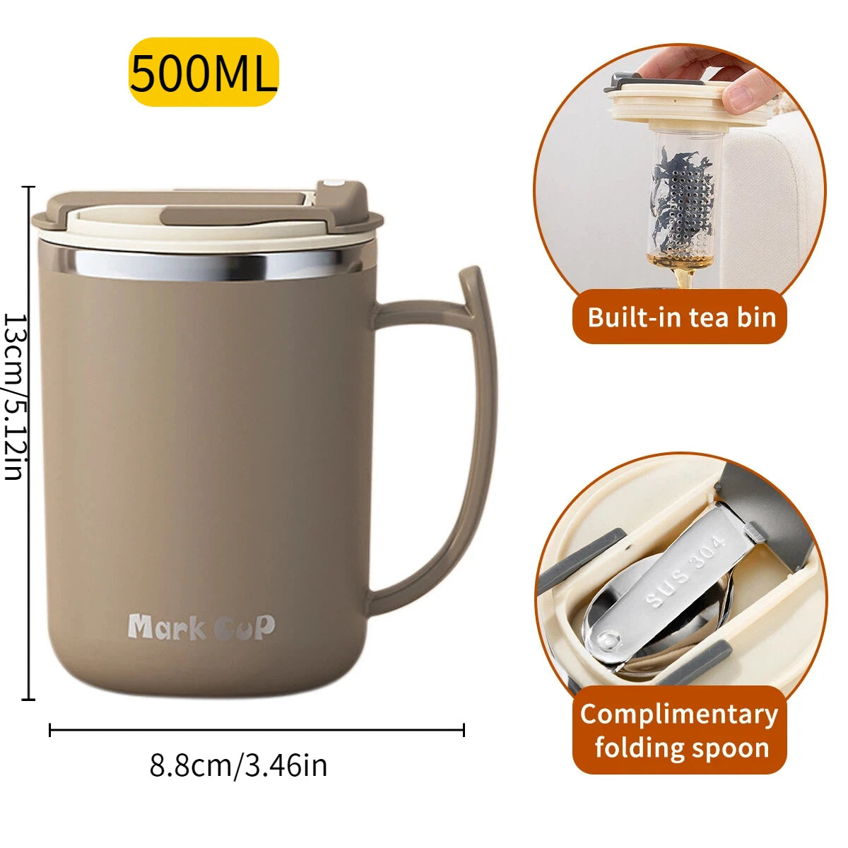 Sanctuary Thermal Coffee & Tea Tumbler