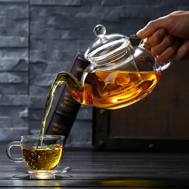 Haven Borosilicate Glass Teapot (with Infuser)