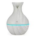 Wood Accent Compact Desk & Bedroom Essential Diffuser (USB)