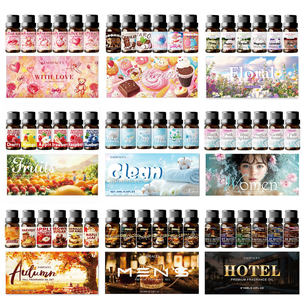 Pure Comfort Aromatherapy Oil Collection