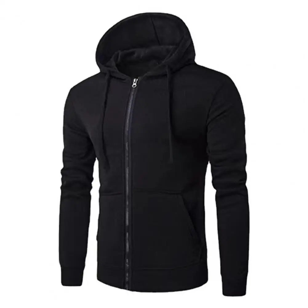 Men's Tailored Long-Sleeve Hoodie Coat