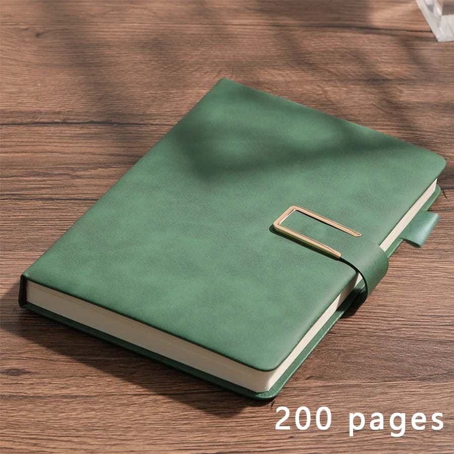 Serene Soft Leather A5 Notebook-Personalized Daily Journal