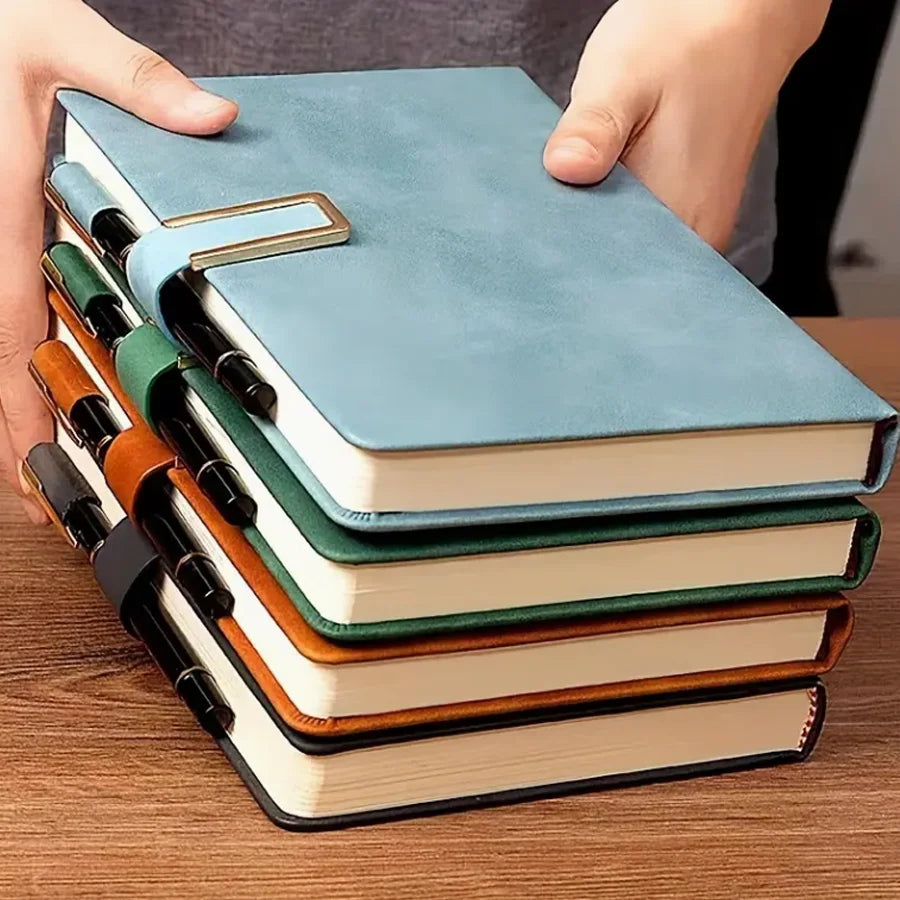 Serene Soft Leather A5 Notebook-Personalized Daily Journal