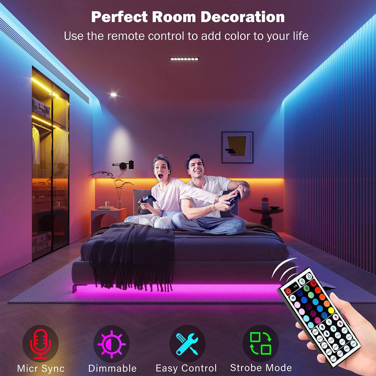 Aura Vibes RGB Smart Room Lights