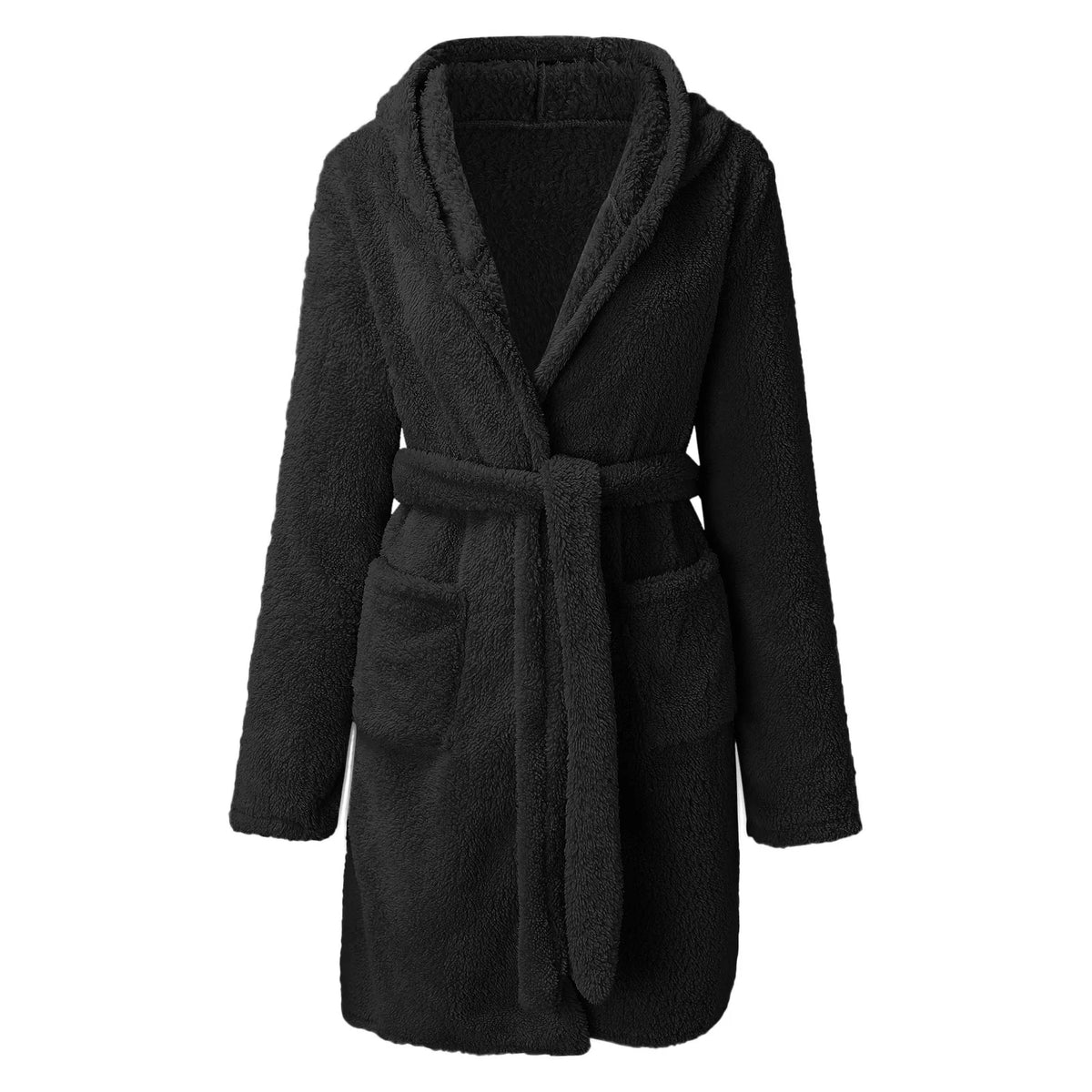 Sensual Ember Warmth Hooded Robe