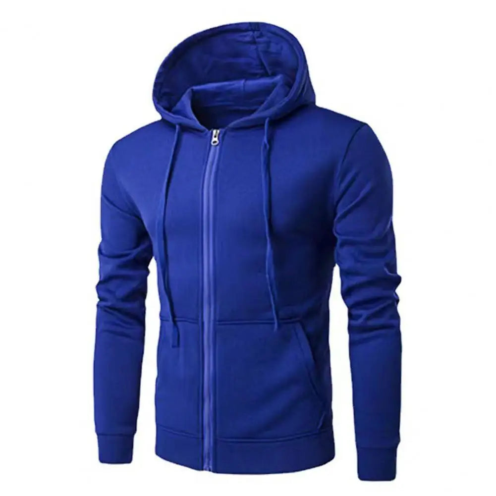Men's Tailored Long-Sleeve Hoodie Coat