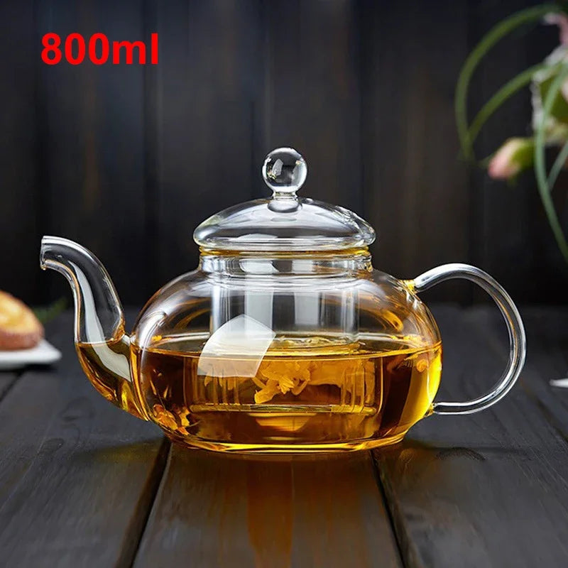 Haven Borosilicate Glass Teapot (with Infuser)