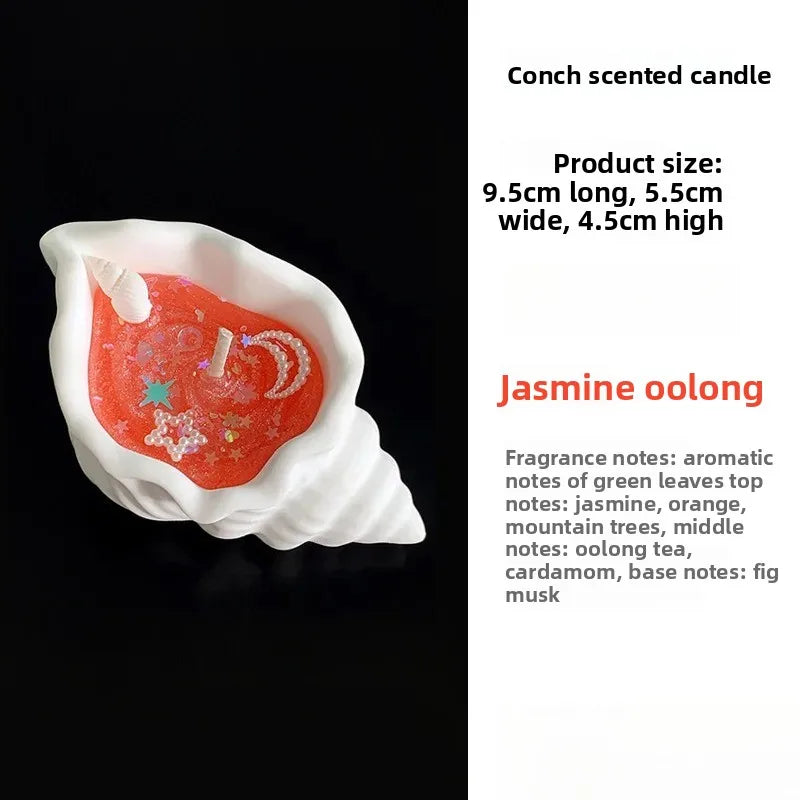 Coastal  Sanctuary Seashell Candle