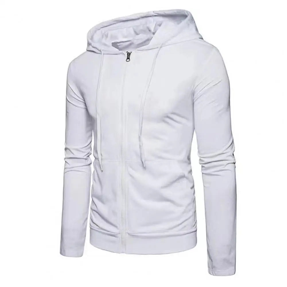 Men's Tailored Long-Sleeve Hoodie Coat