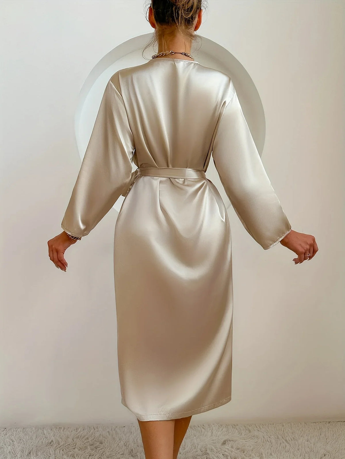 Divine Feminine Silk Comfort Robe